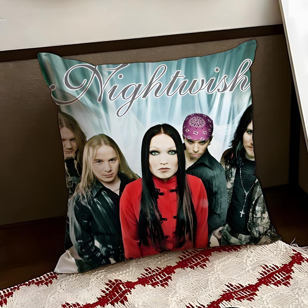 NNightwish Band Cushion Cover Reversible Soft Durable Pillow Cover Home Car MultiScene Use for Daily Comfort 30X30cm
NNightwish Band Cushion Cover Reversible Soft Durable Pillow Cover Home Car MultiScene Use for Daily Comfort 30X30cm