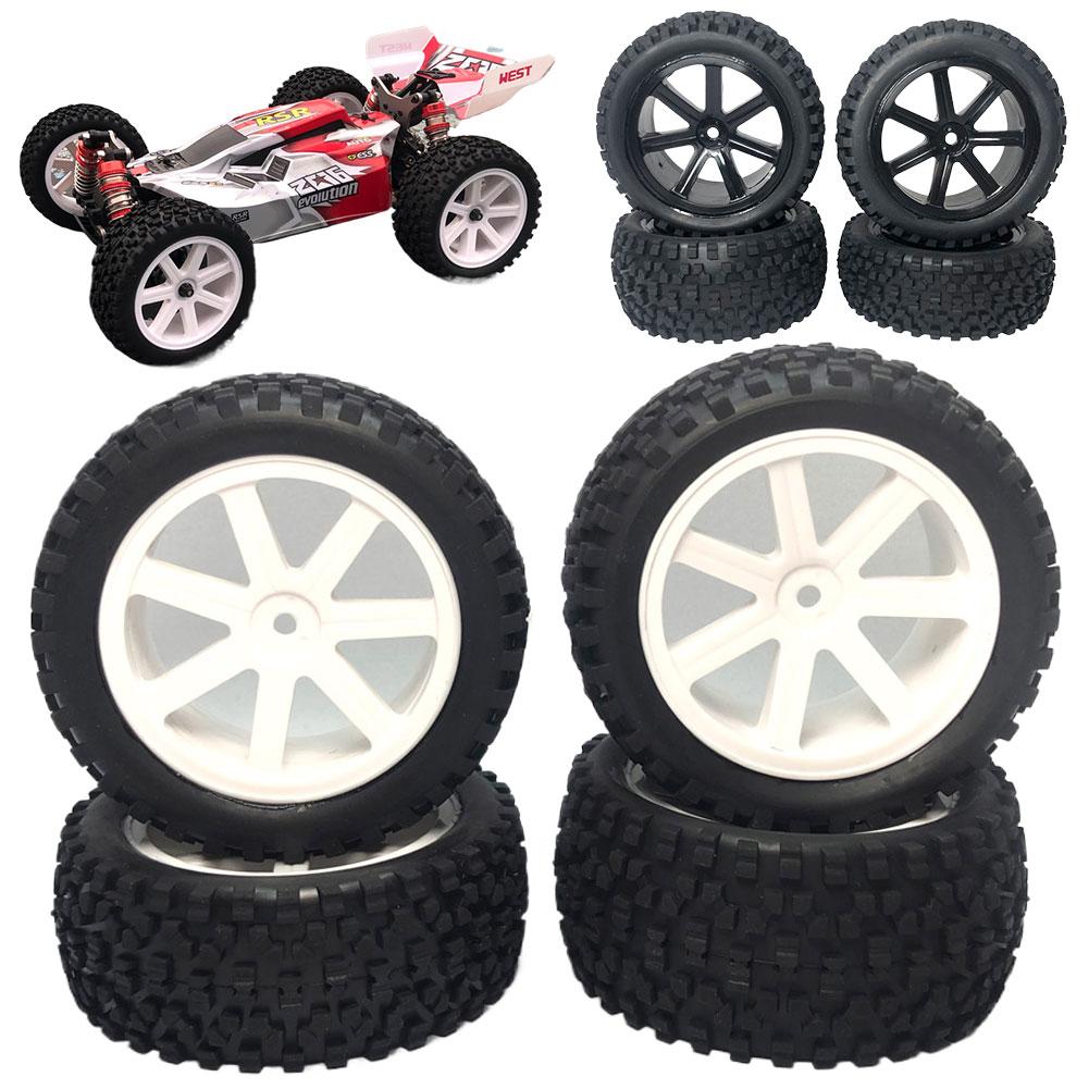 4Pcs Front Rear Tires Sponge Inserts Rubber Tires for RC 1/10 Off Road Buggy Car Black
4Pcs Front Rear Tires Sponge Inserts Rubber Tires for RC 1/10 Off Road Buggy Car Black