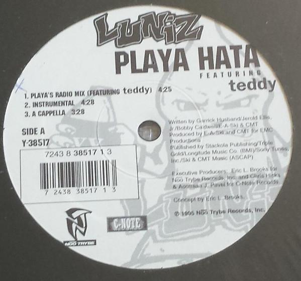 12inch Record LUNIZ - Playa Hata / Pimps, Playas & Hustla Y38517 Noo Trybe Recor 1995 US Rap & Hip-Hop/R&B Used
12inch Record LUNIZ - Playa Hata / Pimps, Playas & Hustla Y38517 Noo Trybe Recor 1995 US Rap & Hip-Hop/R&B Used