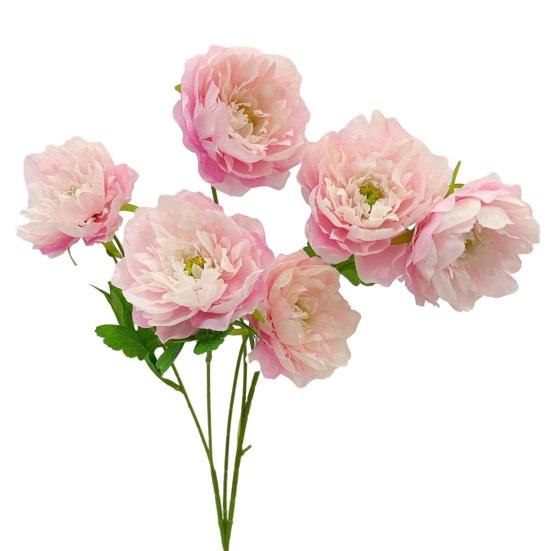 Artificial Peony Flower 6 Heads Blooms Faux Silk Peonies with Stem Fake Flower Branches for Vase Wedding Centerpieces Floral Arrangements
Artificial Peony Flower 6 Heads Blooms Faux Silk Peonies with Stem Fake Flower Branches for Vase Wedding Centerpieces Floral Arrangements