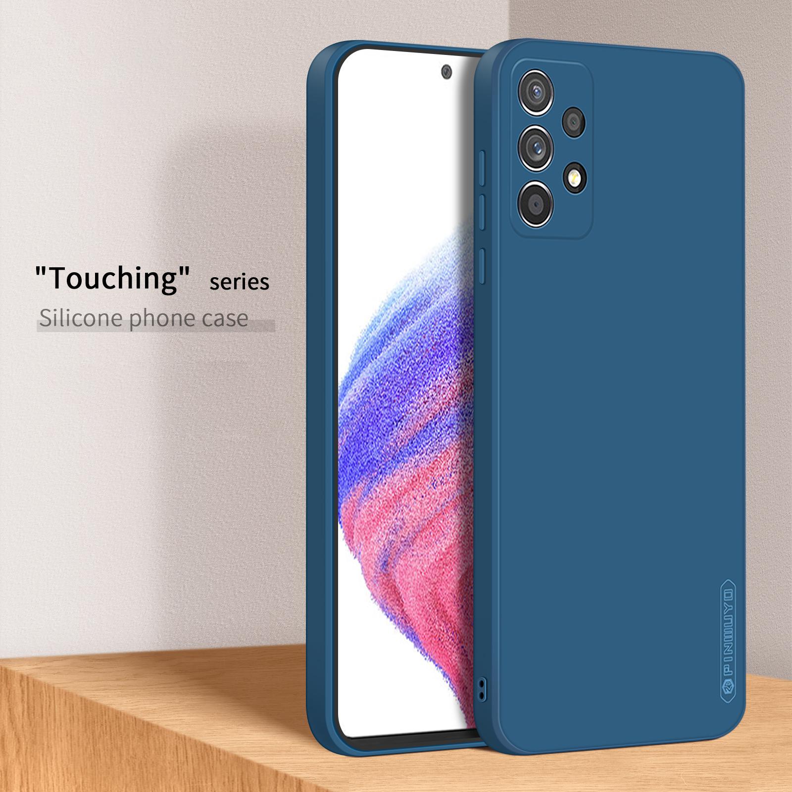 PINWUYO For Samsung Galaxy A53 5G Precise Cutout Anti-Drop TPU Phone Case Protective Cover Blue
PINWUYO For Samsung Galaxy A53 5G Precise Cutout Anti-Drop TPU Phone Case Protective Cover Blue