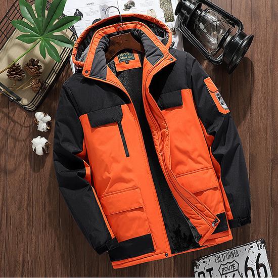 Autumn and Winter Charge Coat Men s Plush and Thickened Trendy Cotton Coat Outdoor Mountaineering Suit Cold Resistant and Warm Large Coat XXXXXXXXXL помаранчевий
Autumn and Winter Charge Coat Men s Plush and Thickened Trendy Cotton Coat Outdoor Mountaineering Suit Cold Resistant and Warm Large Coat XXXXXXXXXL помаранчевий