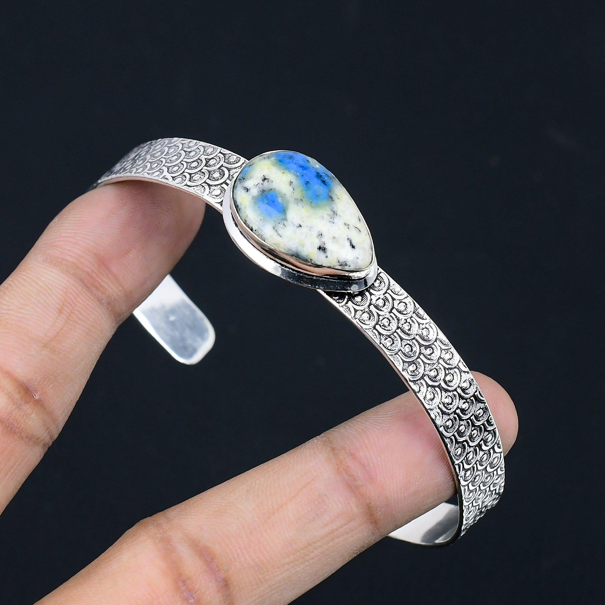 Натуральный браслет из яшмы К2, регулируемый, из стерлингового серебра 925 пробы для девочек Adjustable
Натуральный браслет из яшмы К2, регулируемый, из стерлингового серебра 925 пробы для девочек Adjustable