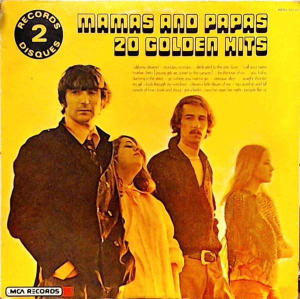 LP Record MAMAS THE PAPAS 20 Golden Hits MDS250145 MCA 1980 Canada Rock Used
LP Record MAMAS THE PAPAS 20 Golden Hits MDS250145 MCA 1980 Canada Rock Used