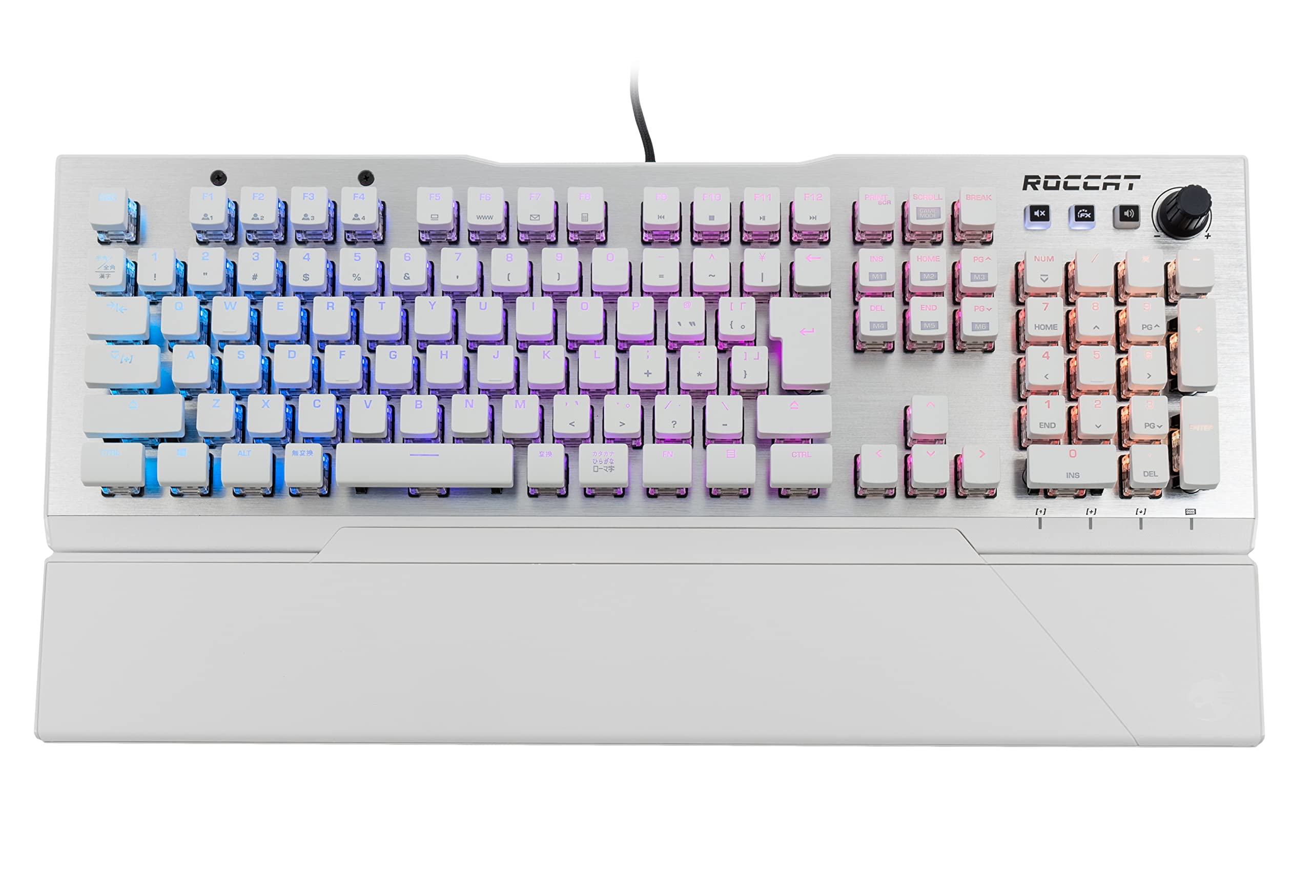 ROCCAT Vulcan 122 AIMO RGB USB механічна ігрова клавіатура JP японська модель розкладки тиха лінійна до червоного білого німецького дизайну (еквівалентна вісь) білий
ROCCAT Vulcan 122 AIMO RGB USB механічна ігрова клавіатура JP японська модель розкладки тиха лінійна до червоного білого німецького дизайну (еквівалентна вісь) білий