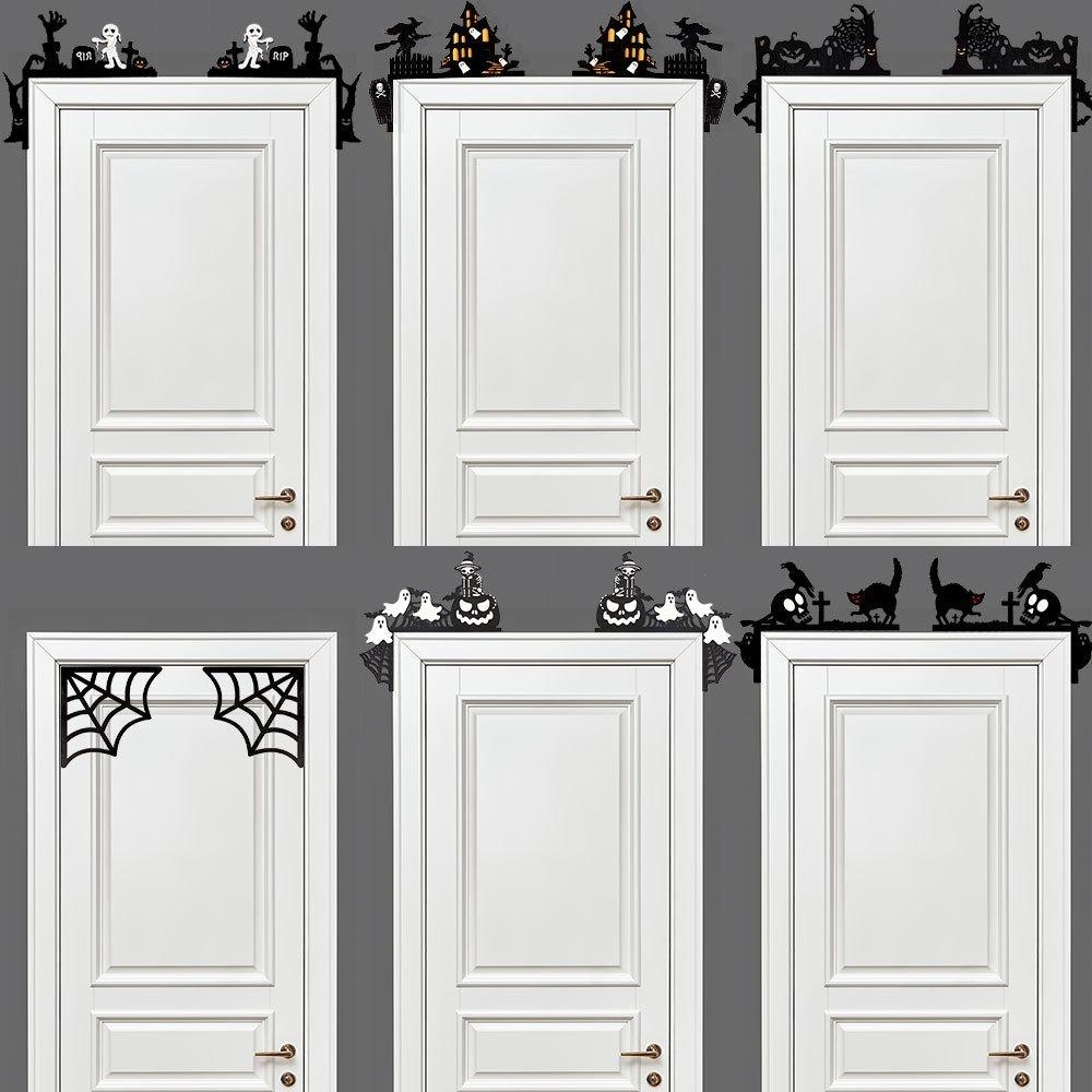 1pair Bats Pumpkins Door Corner Decorations Spider Webs Door Frame Decoration Window Style 1
1pair Bats Pumpkins Door Corner Decorations Spider Webs Door Frame Decoration Window Style 1