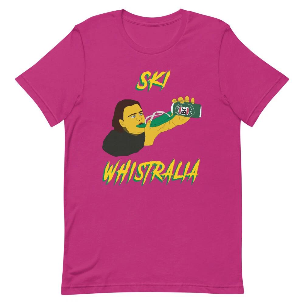 Whistler Ski Whistralia Canada Australia Beer Party Straya Unisex T-Shirt XL
Whistler Ski Whistralia Canada Australia Beer Party Straya Unisex T-Shirt XL