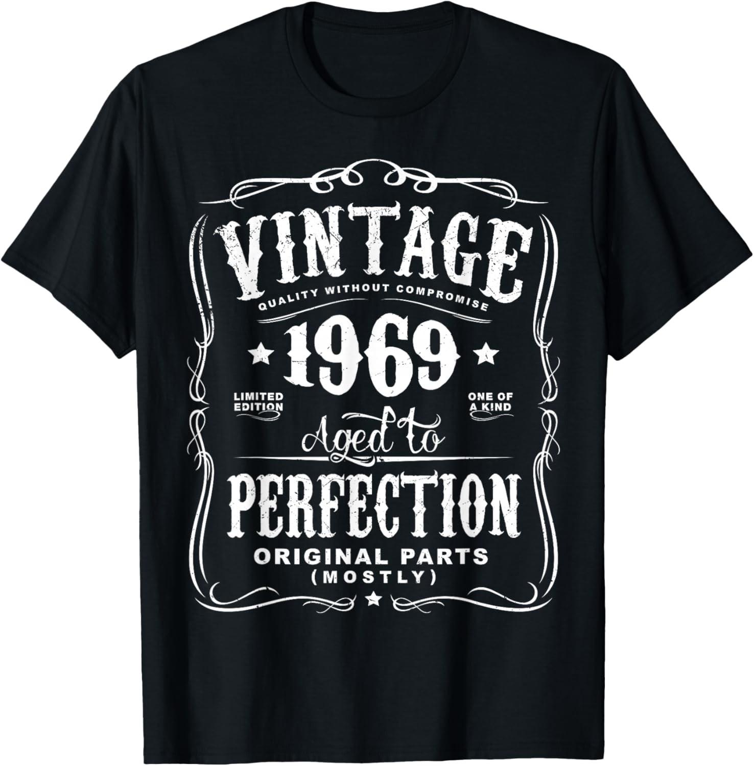 Vintage Made In 1969 T-Shirt Custom Printed Graphic T Shirts Short Sleeve Casual Streetwear Summer Tops - Men s Summer Cotto... S разноцветный
Vintage Made In 1969 T-Shirt Custom Printed Graphic T Shirts Short Sleeve Casual Streetwear Summer Tops - Men s Summer Cotto... S разноцветный
