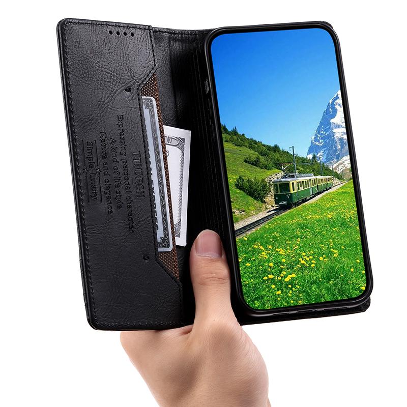 TTUDRCH Style 007 RFID Blocking Shell for Xiaomi Redmi 12 4G Stand Phone Case Wallet Leather Cover Black
TTUDRCH Style 007 RFID Blocking Shell for Xiaomi Redmi 12 4G Stand Phone Case Wallet Leather Cover Black