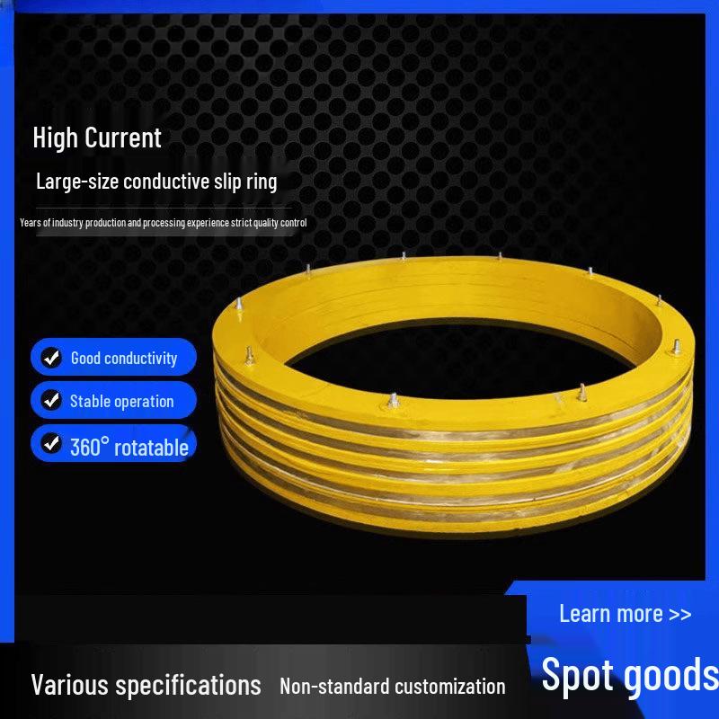 Industrial Conductive Slip Ring
Industrial Conductive Slip Ring