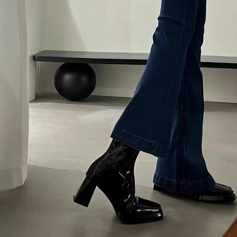 модные сексуальные черные ботильоны на высоком каблуке женские 2024 осень молния сзади лакированные кожаные ботинки женские квадратные носки толстые каблуки туфли-лодочки Botines 39 чёрный
модные сексуальные черные ботильоны на высоком каблуке женские 2024 осень молния сзади лакированные кожаные ботинки женские квадратные носки толстые каблуки туфли-лодочки Botines 39 чёрный