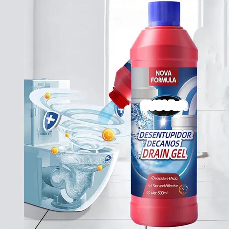 500 мл Средство для прочистки труб Мощное растворяющее Туалет Кухня Порошок Канализация Масло Сливной трап Засор Дезодорирующий Артефакт 1PCS