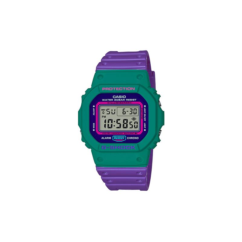 Casio G-SQUAD series waterproof sports quartz movement resin strap Japanese and Korean watch men s watch purple dial DW-5600TB-6 фіолетовий
Casio G-SQUAD series waterproof sports quartz movement resin strap Japanese and Korean watch men s watch purple dial DW-5600TB-6 фіолетовий