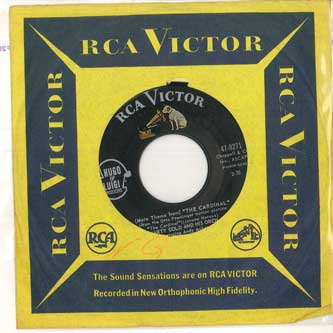 7inch Record MARTY GOLD & HIS ORCHESTRA - (Main Theme From) The Cardinal / Ba 478271 RCAVICTOR 1963 US Jazz Used
7inch Record MARTY GOLD & HIS ORCHESTRA - (Main Theme From) The Cardinal / Ba 478271 RCAVICTOR 1963 US Jazz Used