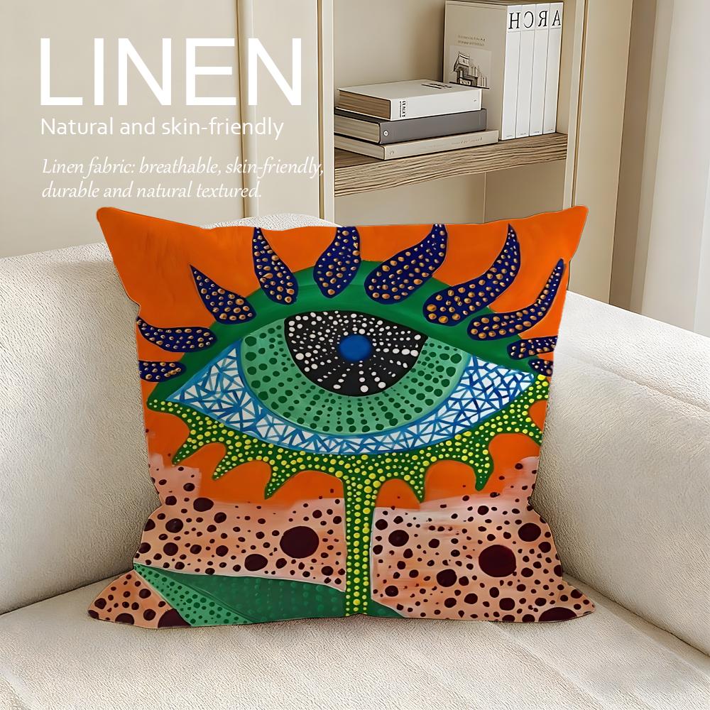 Artist Yayoi Kusama Cushion Cover Pillowcase Set Pcs x x Breathable Washable Sofa Cushion Cover 30X30cm
Artist Yayoi Kusama Cushion Cover Pillowcase Set Pcs x x Breathable Washable Sofa Cushion Cover 30X30cm