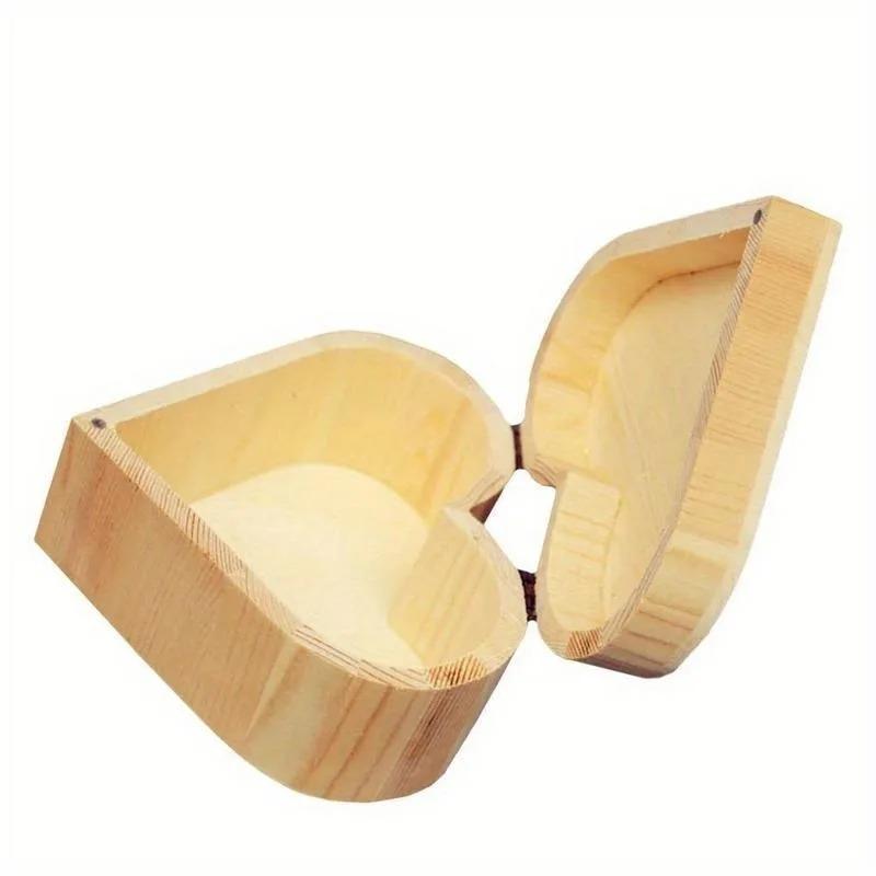 1Pc Wooden Heart Box Decoration for Bedroom Creative Gift Case Simple Storage Chest Heart-shaped
1Pc Wooden Heart Box Decoration for Bedroom Creative Gift Case Simple Storage Chest Heart-shaped