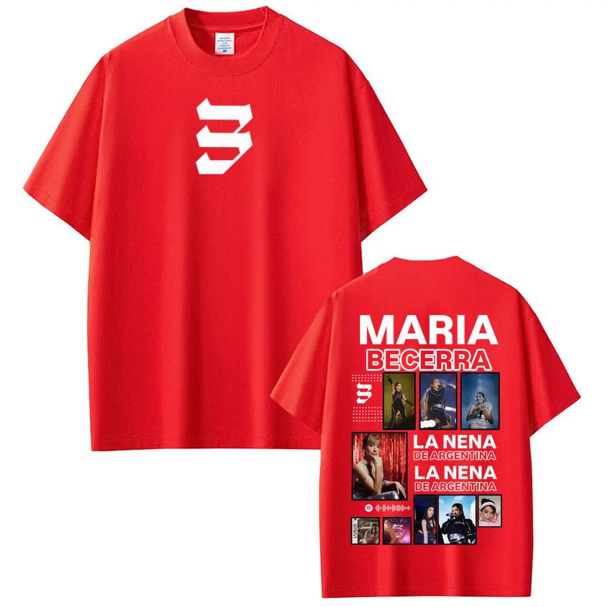 Singer Maria Becerra La Nena Album 2025 Tour Vintage T Shirt Men Women Hip Hop T Shirts Cotton Short Sleeve Harajuku Tshirts S
Singer Maria Becerra La Nena Album 2025 Tour Vintage T Shirt Men Women Hip Hop T Shirts Cotton Short Sleeve Harajuku Tshirts S