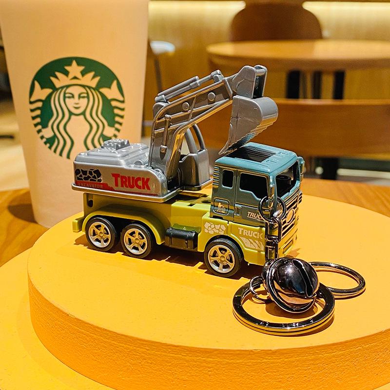 Creative Dinosaur Construction Vehicle Keychain - Cartoon Car Pendant for Students & Couples
Creative Dinosaur Construction Vehicle Keychain - Cartoon Car Pendant for Students & Couples