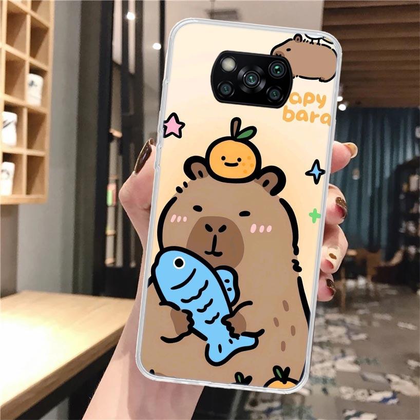 Funny Capybara Cartoon Animal Silicon Phone Case For Xiaomi Poco X3 Nfc X5 X6 X7 F6 F5 Pro M5S M5 X4 F4 GT M4 M3 F3 F2 F1 Cover Xiaomi Poco X7 Pro
Funny Capybara Cartoon Animal Silicon Phone Case For Xiaomi Poco X3 Nfc X5 X6 X7 F6 F5 Pro M5S M5 X4 F4 GT M4 M3 F3 F2 F1 Cover Xiaomi Poco X7 Pro