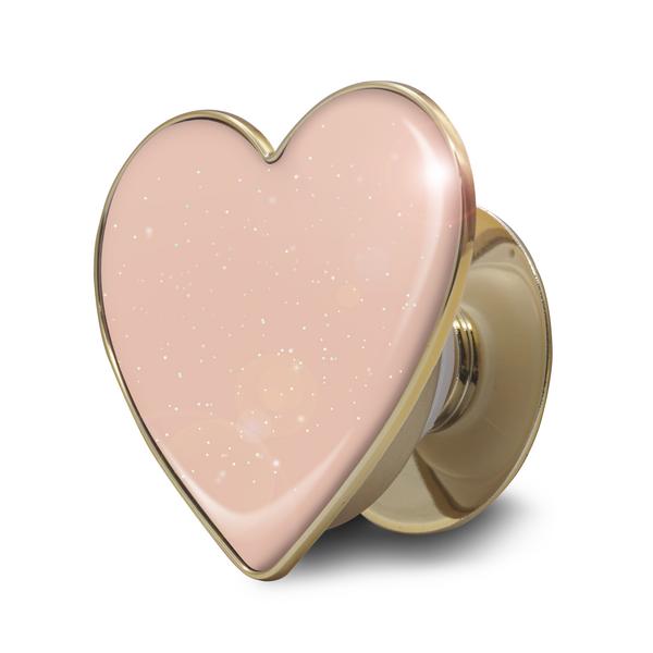 Modat Heart Gold Grip Smart Talk cell phone holder, pearl salmon cream, 1 piece 
Modat Heart Gold Grip Smart Talk cell phone holder, pearl salmon cream, 1 piece