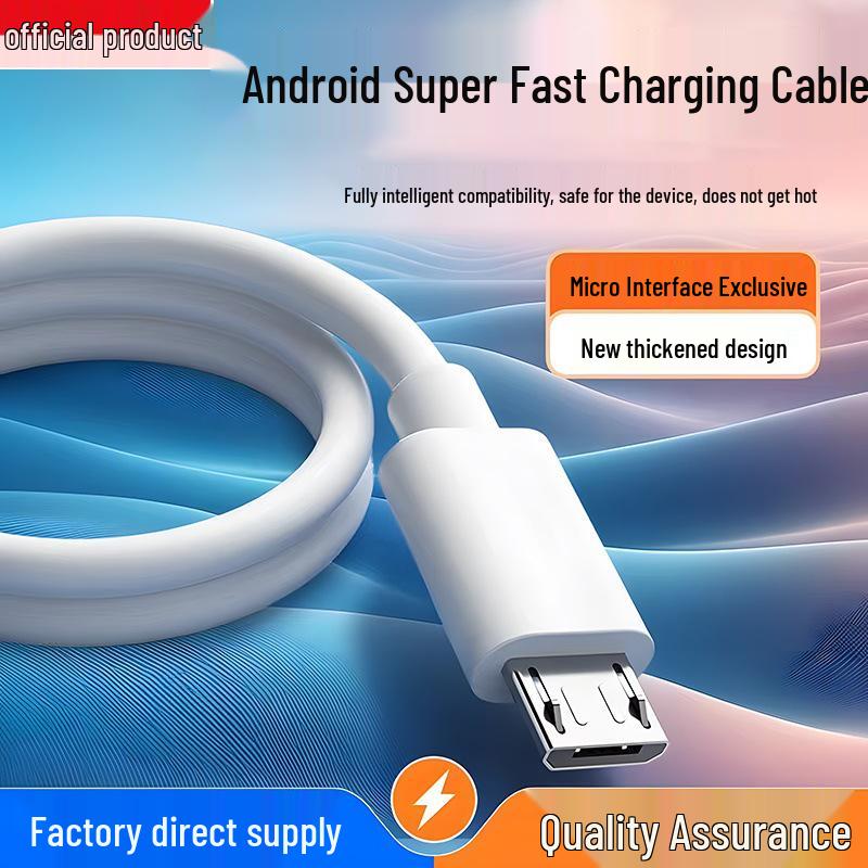 Type-C Fast Charging Cable - Compatible with Huawei, OPPO, Xiaomi, and Vivo Android Devices 2m Single Pack
Type-C Fast Charging Cable - Compatible with Huawei, OPPO, Xiaomi, and Vivo Android Devices 2m Single Pack