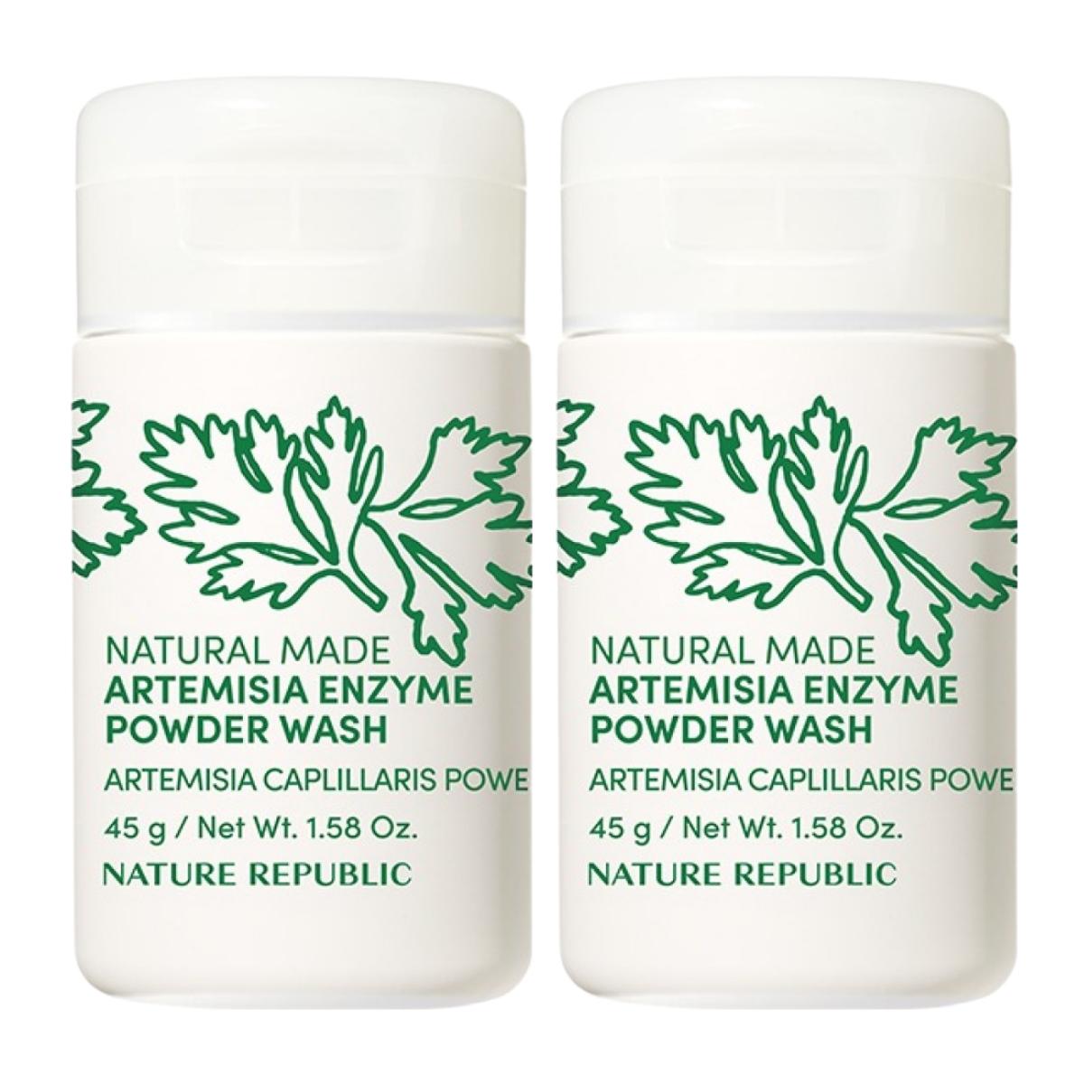 Nature Republic Natural Made Artemisia Enzyme Powder Wash Soothing & Smoothing 45g x 2pcs
Nature Republic Natural Made Artemisia Enzyme Powder Wash Soothing & Smoothing 45g x 2pcs