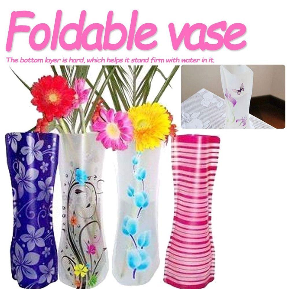 Reusable Cartoon Flower Vase Easy to Store Simple Flower Vase PVC Folding Vase Living Room Random
Reusable Cartoon Flower Vase Easy to Store Simple Flower Vase PVC Folding Vase Living Room Random
