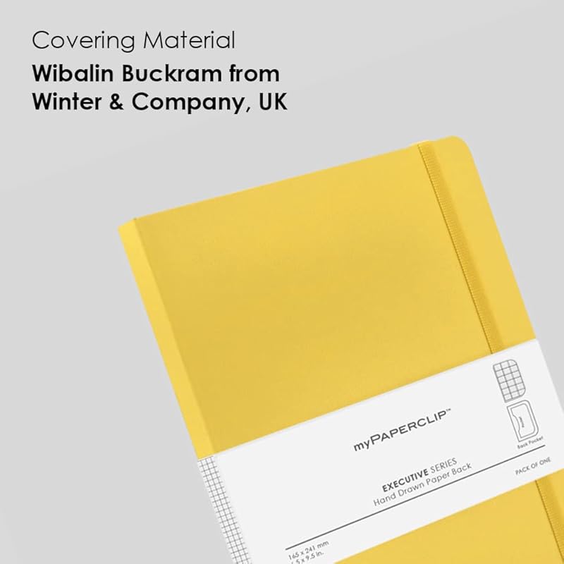 myPAPERCLIP Executive Series Notebook, Large (165 x 241 mm, 6.5 x 9.5 in.) Checks, ESX192L-C Yellow жёлтый
myPAPERCLIP Executive Series Notebook, Large (165 x 241 mm, 6.5 x 9.5 in.) Checks, ESX192L-C Yellow жёлтый