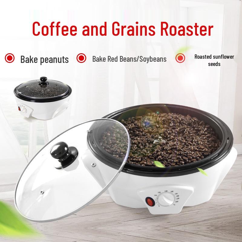 Compact Electric Coffee and Popcorn Roaster for Home Use EU Plug 220V
Compact Electric Coffee and Popcorn Roaster for Home Use EU Plug 220V