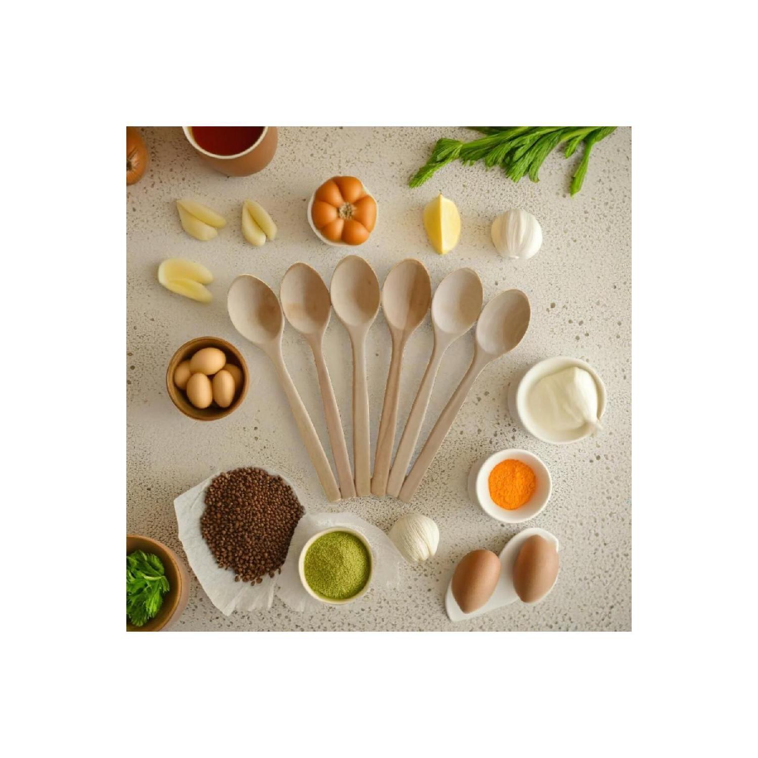 Set Of 6 Beech Wood Dinnerware Handmade Wooden Spoon (27 Cm) Medium Size Wooden Pot Spoon чистый
Set Of 6 Beech Wood Dinnerware Handmade Wooden Spoon (27 Cm) Medium Size Wooden Pot Spoon чистый