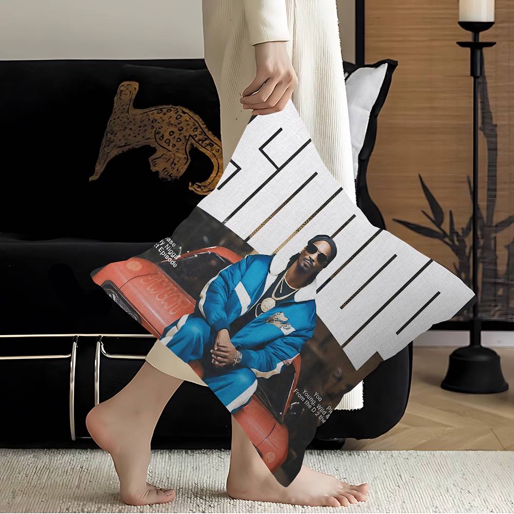 HipHop Rapper SSnoop DDogg Decorative Room Aesthetics Pillow Case Home Decor Bedroom Sofa Bed Couch Pillow Cover 45x45 30x30 cm
HipHop Rapper SSnoop DDogg Decorative Room Aesthetics Pillow Case Home Decor Bedroom Sofa Bed Couch Pillow Cover 45x45 30x30 cm