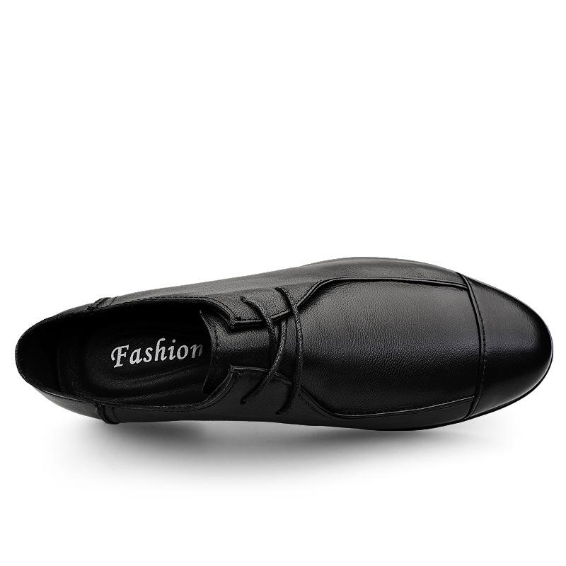 Autumn casual leather shoes work men s formal wear first layer cowhide men s shoes comfortable summer flat heel platform men s leather shoes 46 коричневий
Autumn casual leather shoes work men s formal wear first layer cowhide men s shoes comfortable summer flat heel platform men s leather shoes 46 коричневий