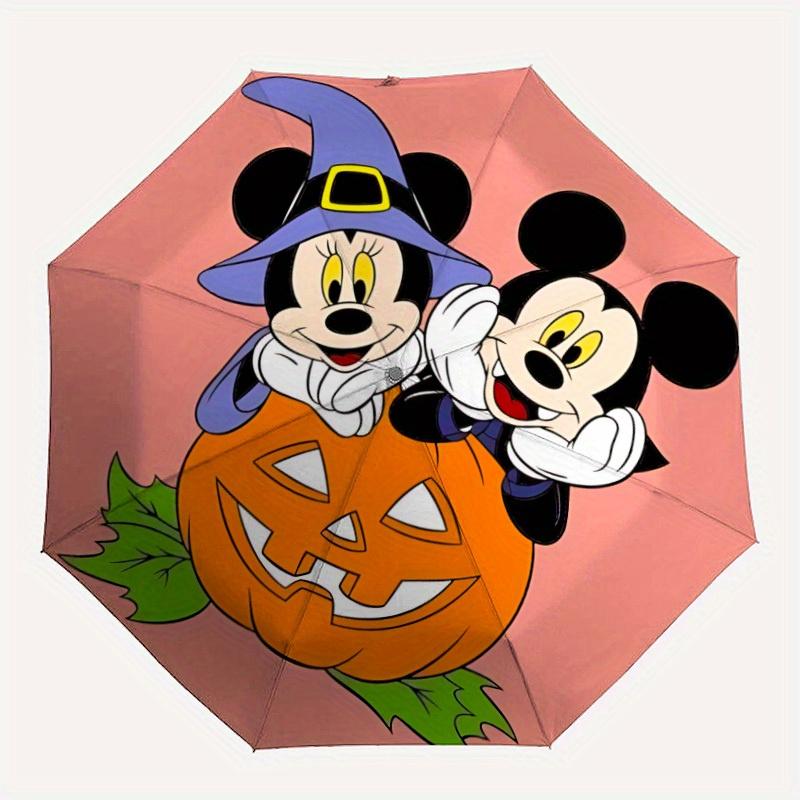 1pc Halloween Mickey Minnie Automatic Open/close Folding Umbrella, Compact Portable Travel Umbrella, Perfect Gift for Friends yy250812038
1pc Halloween Mickey Minnie Automatic Open/close Folding Umbrella, Compact Portable Travel Umbrella, Perfect Gift for Friends yy250812038