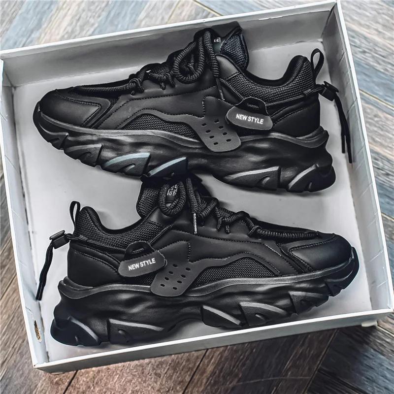 Men s Shoes Spring and Summer Mesh Breathable Casual Sports Shoes Running Shoes Dad Shoes 46 чорний
Men s Shoes Spring and Summer Mesh Breathable Casual Sports Shoes Running Shoes Dad Shoes 46 чорний