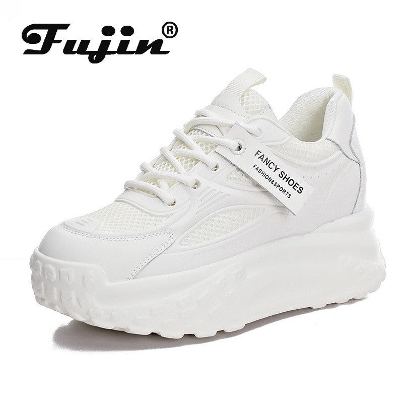 Fujin 7 см из натуральной кожи на платформе, дышащие женские повседневные кроссовки на танкетке с воздушной сеткой, летние черные женские удобные белые туфли на шнуровке
Fujin 7 см из натуральной кожи на платформе, дышащие женские повседневные кроссовки на танкетке с воздушной сеткой, летние черные женские удобные белые туфли на шнуровке