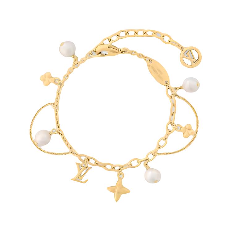 Louis Vuitton Floral Shaped Metal Resin Bead Bracelet Women bracelets Gold M1684A Basic Packaging-Dust Bag+Box
Louis Vuitton Floral Shaped Metal Resin Bead Bracelet Women bracelets Gold M1684A Basic Packaging-Dust Bag+Box