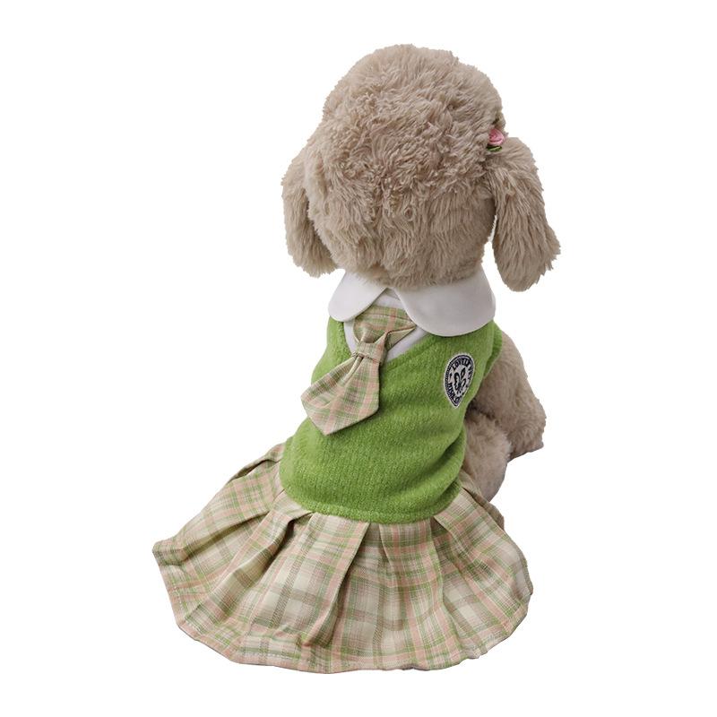 Одежда для собак, свитер, платье, плюшевый корги, медвежонок Фа Дуби, весна и осень, удобная, милая одежда для кошек XS
Одежда для собак, свитер, платье, плюшевый корги, медвежонок Фа Дуби, весна и осень, удобная, милая одежда для кошек XS