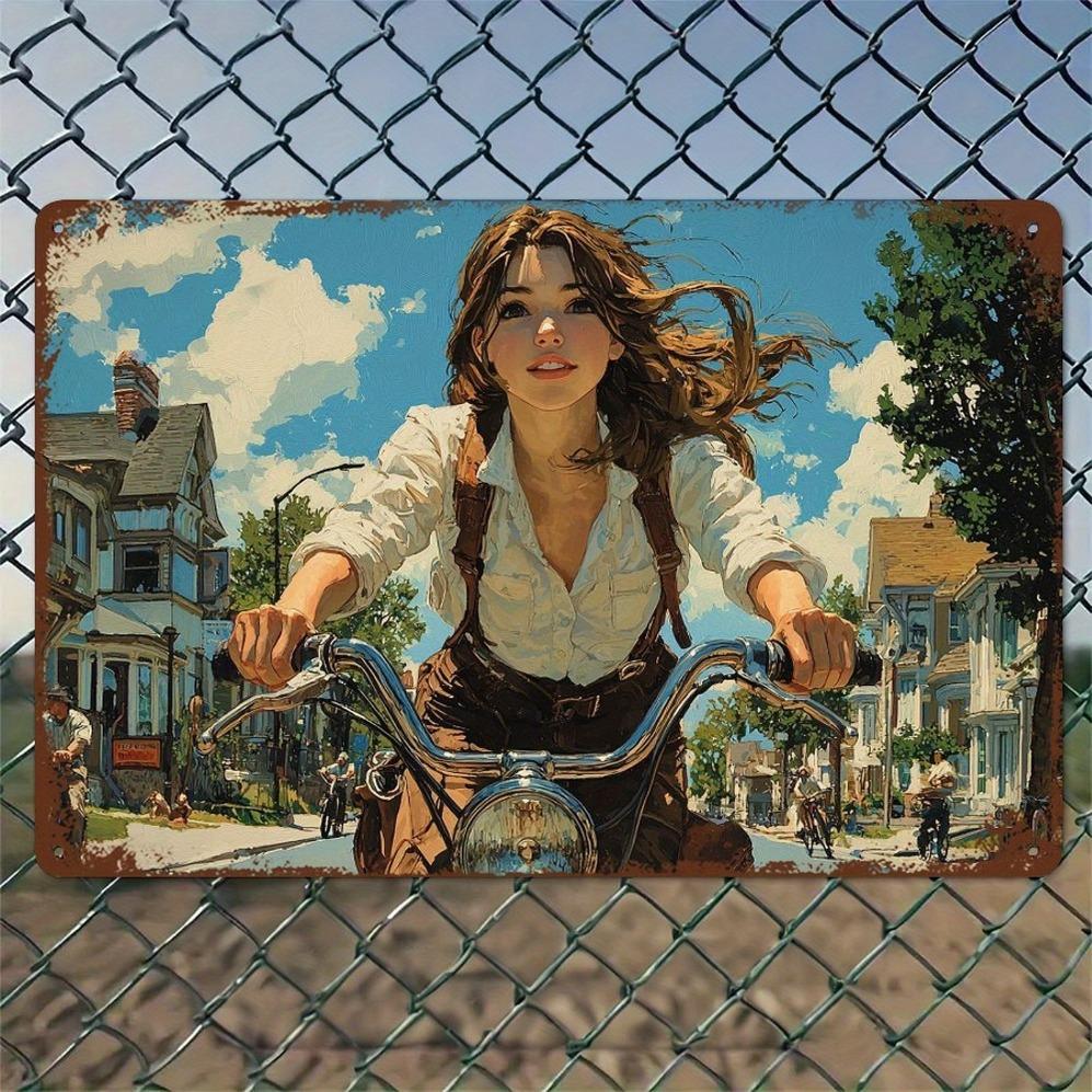 Vintage Metal Motorcycle Wall Art 8x12 Inch Retro Iron Decor for Home Bar Man Cave 20x30cm
Vintage Metal Motorcycle Wall Art 8x12 Inch Retro Iron Decor for Home Bar Man Cave 20x30cm