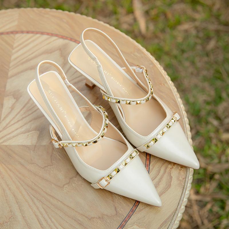 Замшевые декоративные туфли-лодочки на шпильке, женские тонкие каблуки с закрытым носком, сандалии, темпераментные, летние 39
Замшевые декоративные туфли-лодочки на шпильке, женские тонкие каблуки с закрытым носком, сандалии, темпераментные, летние 39