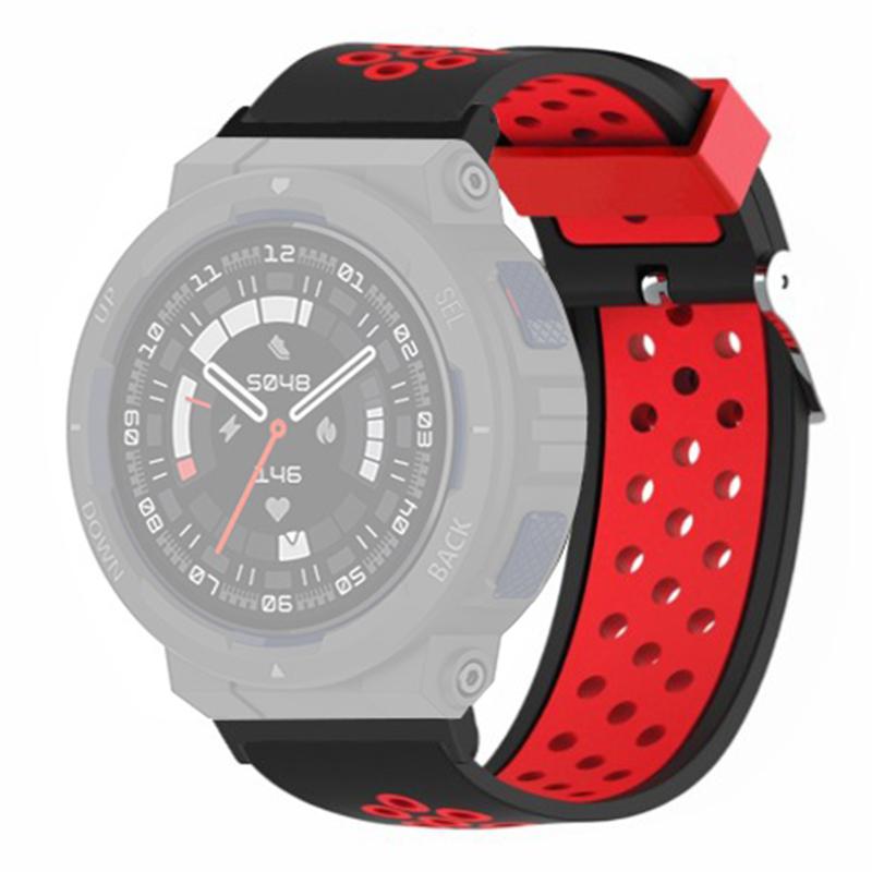For Huami Amazfit Active Edge A2212 Watch Band Dual Color Silicone Wrist Strap Black Red
For Huami Amazfit Active Edge A2212 Watch Band Dual Color Silicone Wrist Strap Black Red