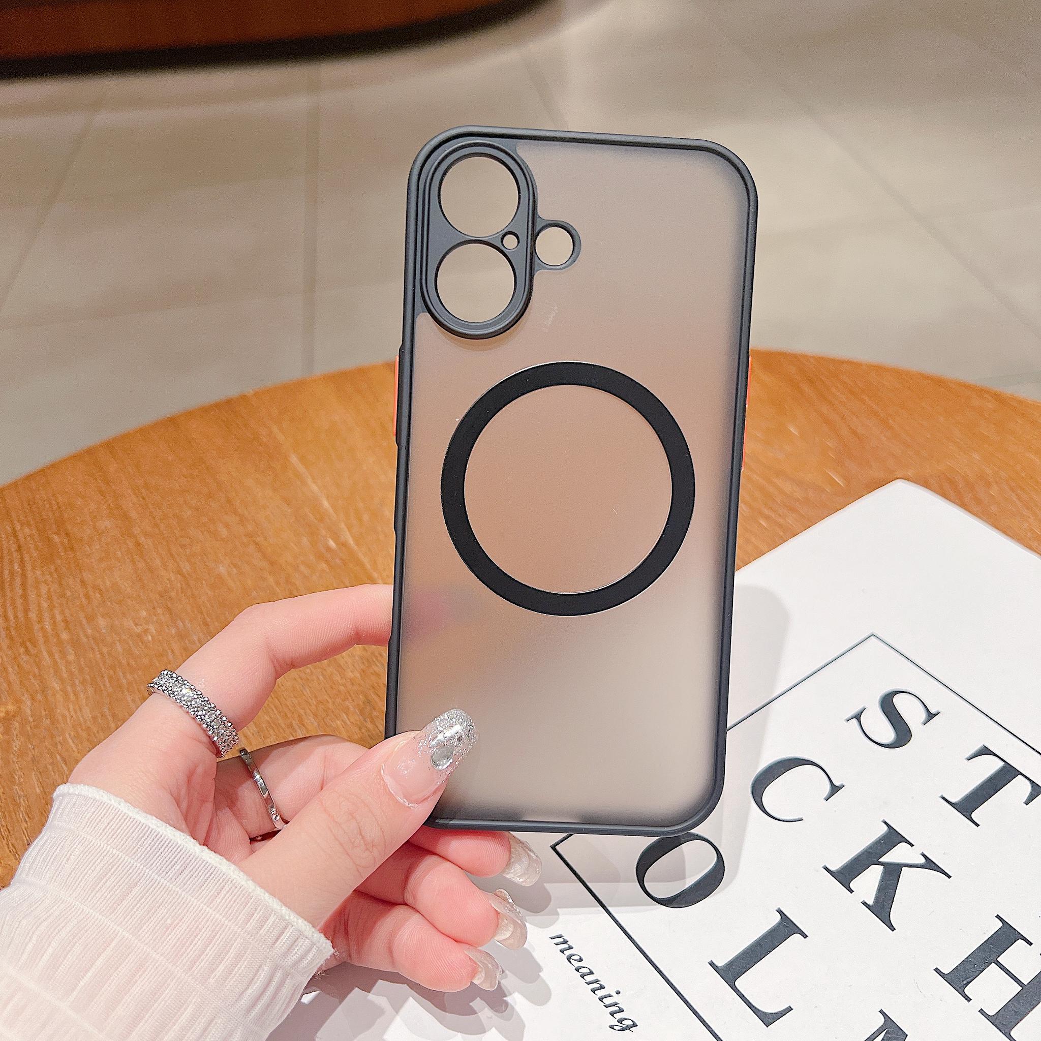 Прозрачный магнитный чехол с однотонной окантовкой для iPhone 16, 15, 14, Pro Max Plus, 13, 12 Mini, 11 Pro Max, для защиты линз Magsafe, акриловый жесткий чехол iPhone 16 Pro Max чёрный
Прозрачный магнитный чехол с однотонной окантовкой для iPhone 16, 15, 14, Pro Max Plus, 13, 12 Mini, 11 Pro Max, для защиты линз Magsafe, акриловый жесткий чехол iPhone 16 Pro Max чёрный