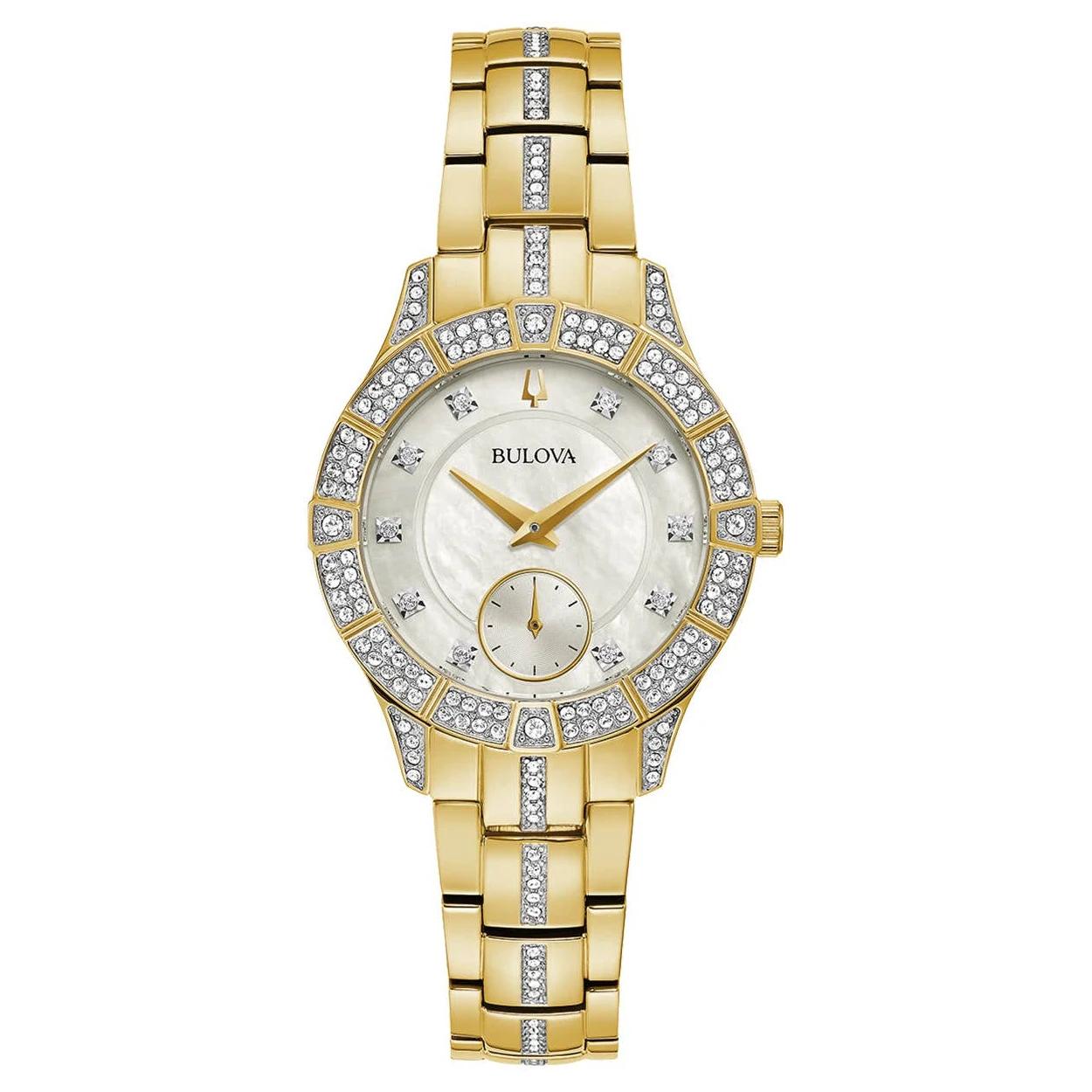 Bulova Women s Quartz Gold Watch 98L283 золотий
Bulova Women s Quartz Gold Watch 98L283 золотий