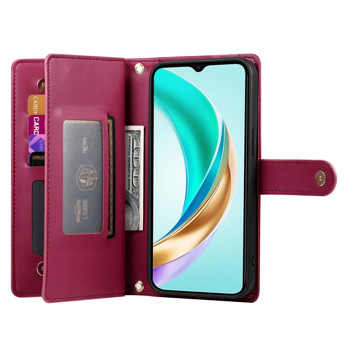 DF-011 For Honor 400 Lite Case Zipper Pocket Wallet Leather Phone Cover with Straps Blue
DF-011 For Honor 400 Lite Case Zipper Pocket Wallet Leather Phone Cover with Straps Blue