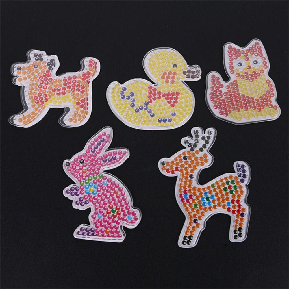 Transparent Beads Mini Pegboard Plastic Stencil Beads Template with Color Paper Kids DIY hexagon
Transparent Beads Mini Pegboard Plastic Stencil Beads Template with Color Paper Kids DIY hexagon