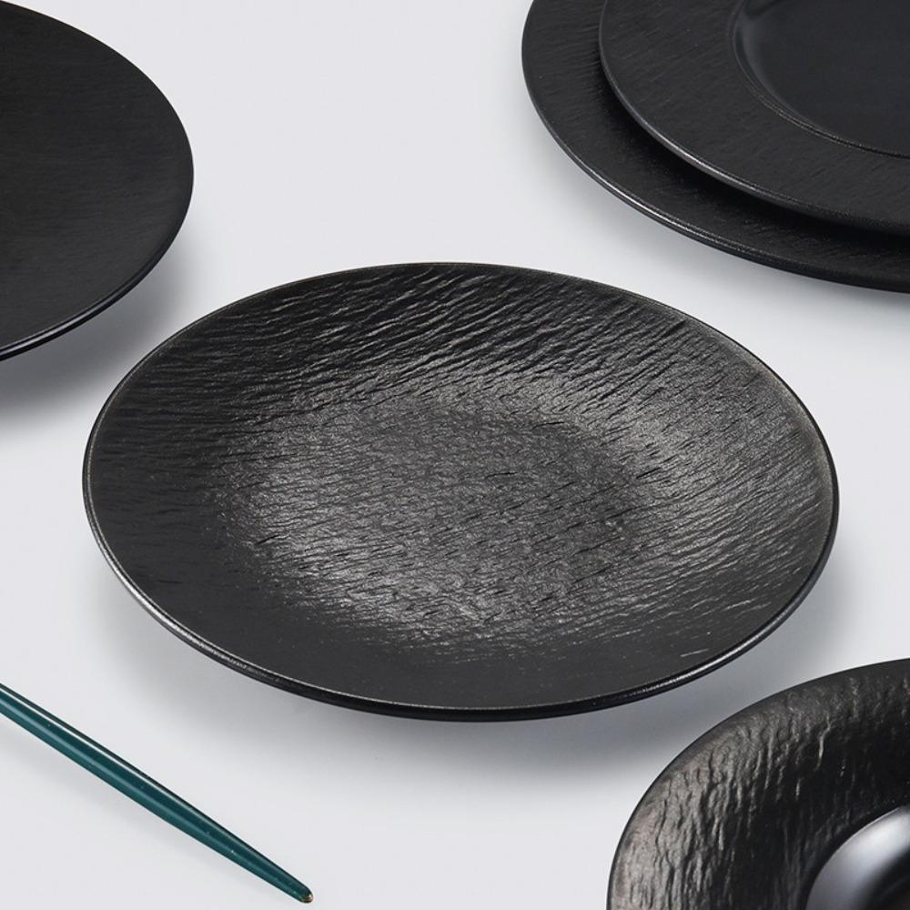 Western Style Melamine Plate Black Hot Pot Plate Kitchen Supplies Beef Flat Plate Hotel Style A
Western Style Melamine Plate Black Hot Pot Plate Kitchen Supplies Beef Flat Plate Hotel Style A