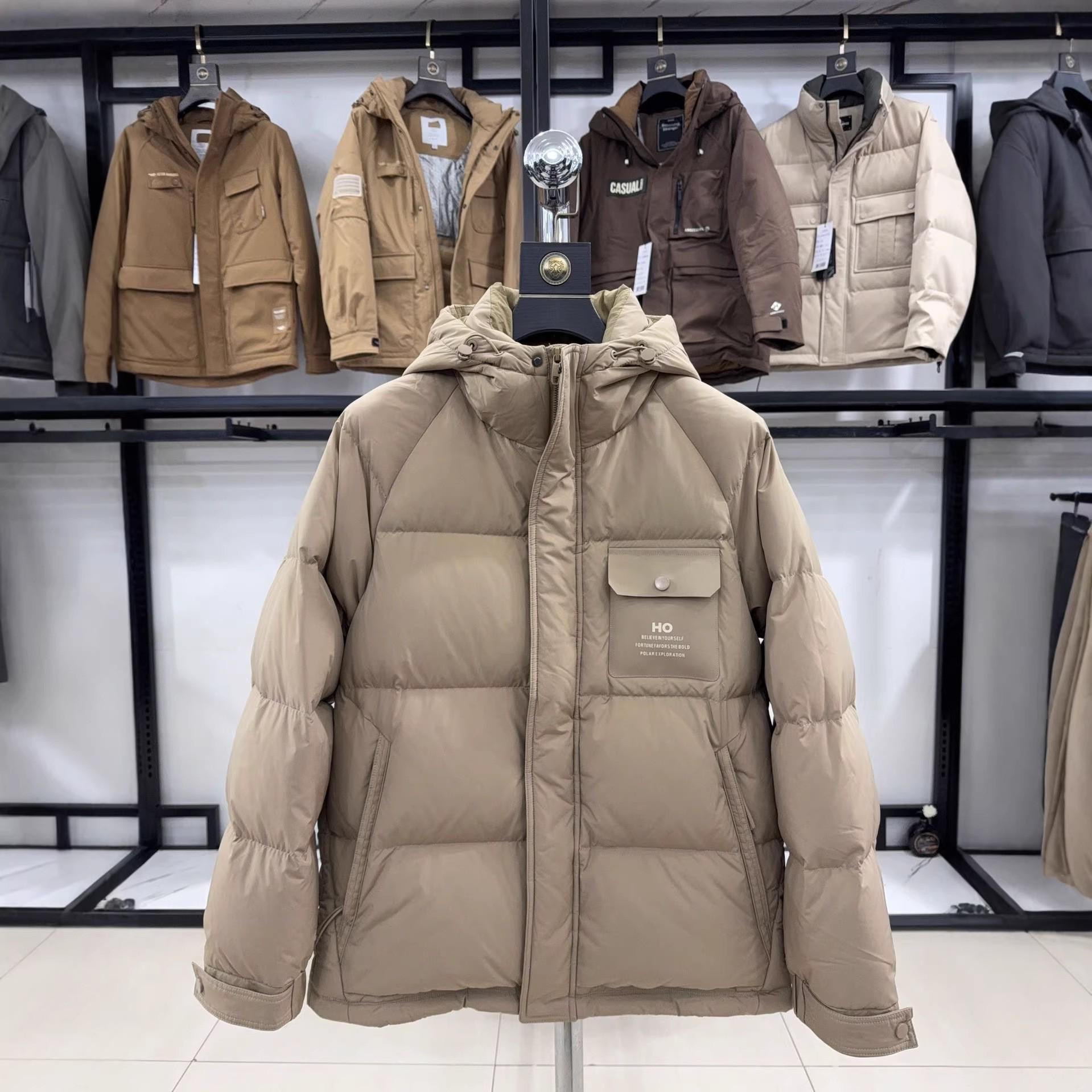 Dou Jia Men s 90% Duck Down Hooded Workwear Jacket with Pockets - Thick & Warm N9Y051 XL (150-165 jin) хакі
Dou Jia Men s 90% Duck Down Hooded Workwear Jacket with Pockets - Thick & Warm N9Y051 XL (150-165 jin) хакі