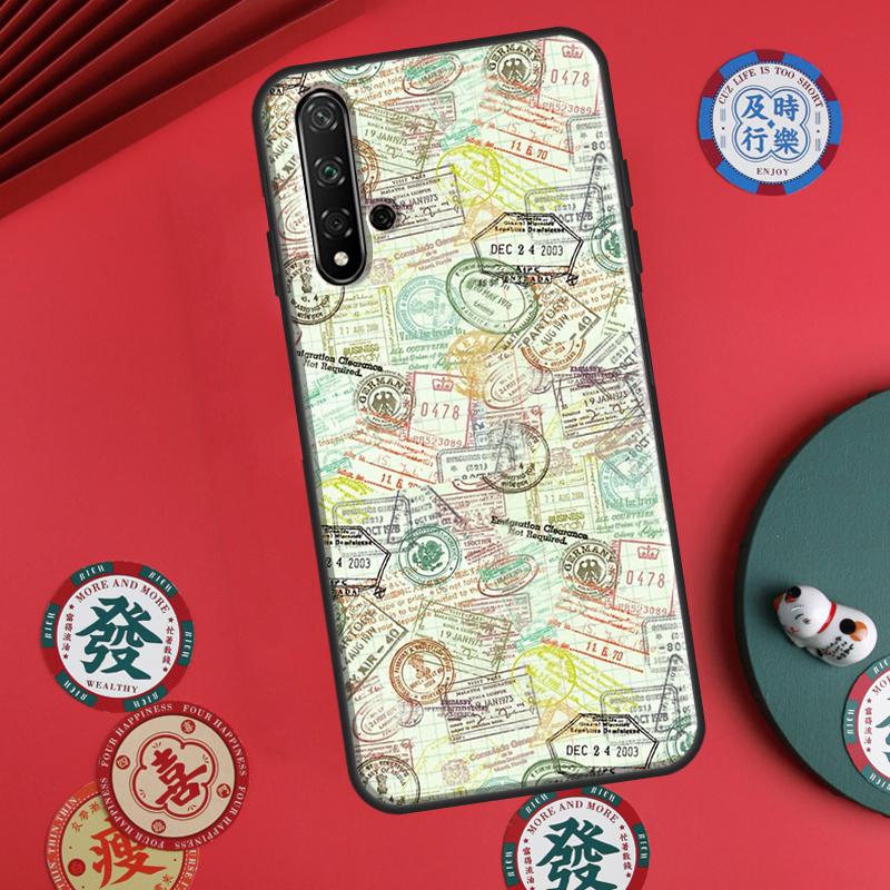 Passport Travel Stamps For Huawei P60 Pro P30 P40 Lite Nova Y61 Y91 Y90 Y70 Y60 Y72 12s 12i 11i 7i 8i 9 10 SE Case Huawei Nova 11i
Passport Travel Stamps For Huawei P60 Pro P30 P40 Lite Nova Y61 Y91 Y90 Y70 Y60 Y72 12s 12i 11i 7i 8i 9 10 SE Case Huawei Nova 11i