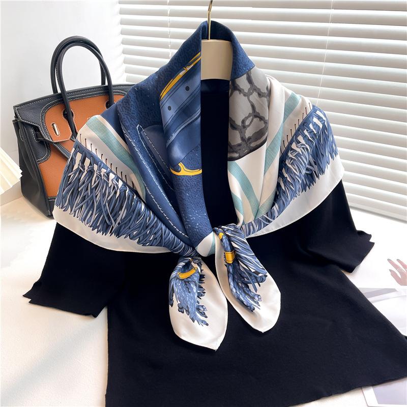90X90cm Scarves Women Print Hair Neck Square Silk Office Shawl Bandanna Handkerchief Headcloth Foulard Female Wrap Neckerchief 90X90cm
90X90cm Scarves Women Print Hair Neck Square Silk Office Shawl Bandanna Handkerchief Headcloth Foulard Female Wrap Neckerchief 90X90cm