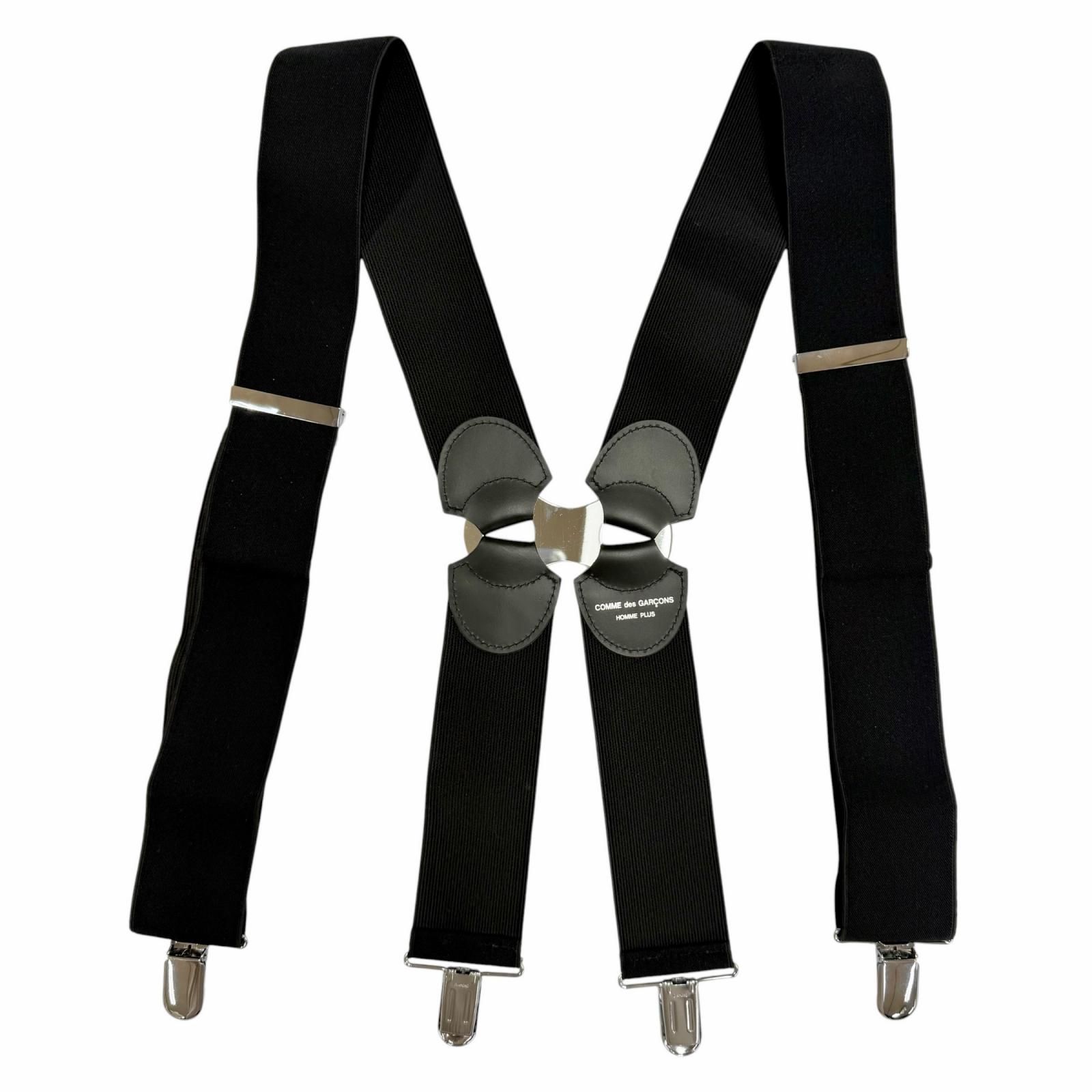 Excellent COMME des GARCONS HOMME PLUS suspenders SilverMetal black PG-K306 Used
Excellent COMME des GARCONS HOMME PLUS suspenders SilverMetal black PG-K306 Used