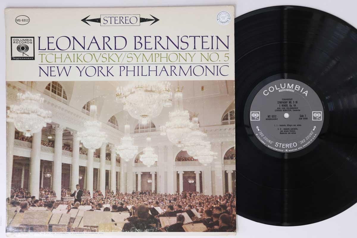 LP Record LEONARD BERNSTEIN NEW YORK PHILHAR Tchaikovsky Symphony No. 5 In E Mi MS6312 COLUMBIA MASTE 1961 US Classical Used
LP Record LEONARD BERNSTEIN NEW YORK PHILHAR Tchaikovsky Symphony No. 5 In E Mi MS6312 COLUMBIA MASTE 1961 US Classical Used